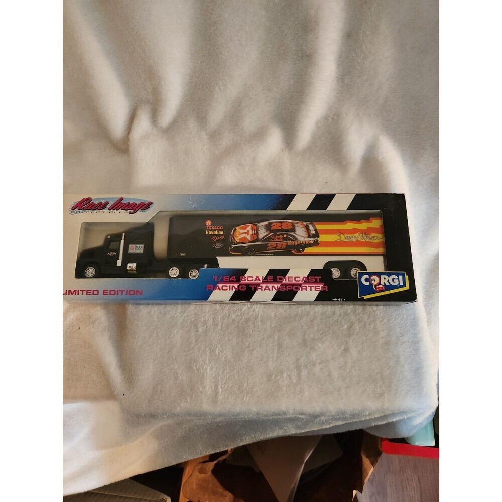 CORGI Race Image 1993 Limited Edtn 1/64 #28 DAVEY ALLISON HAVOLINE Transporter